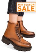 GHETE MARO DESCHIS PIELE NATURALA 4S7735