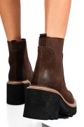 GHETE MARO INCHIS PIELE NATURALA INTOARSA 1S773115