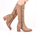 CIZME CAMEL PIELE NATURALA 5S771241