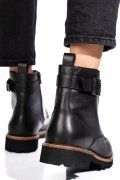 GHETE NEGRE PIELE NATURALA 13025