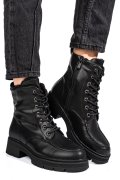 GHETE NEGRE PIELE NATURALA ASPM2698