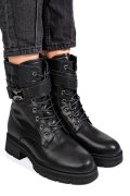GHETE NEGRE PIELE NATURALA ASPM2699