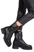 GHETE NEGRE PIELE NATURALA ASPM2699