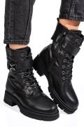 GHETE NEGRE PIELE NATURALA ASPM2699