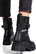GHETE NEGRE PIELE NATURALA ASPM2699