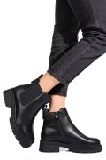 GHETE NEGRE PIELE NATURALA ASPM2696