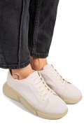 PANTOFI SPORT BEJ PIELE NATURALA INTOARSA 3S77011B