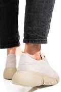 PANTOFI SPORT BEJ PIELE NATURALA INTOARSA 3S77011B