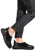PANTOFI SPORT FEMEI PIELE NATURALA INTOARSA NEGRI 2002L