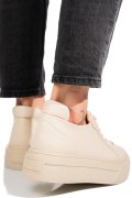 PANTOFI SPORT BEJ PIELE NATURALA 3S77030