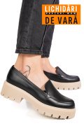 MOCASINI NEGRU PIELE NATURALA 2S7722
