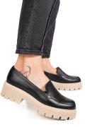 MOCASINI NEGRU PIELE NATURALA 2S7722