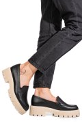 MOCASINI NEGRU PIELE NATURALA 2S7722