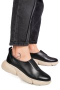 PANTOFI SPORT FEMEI PIELE NATURALA NEGRI TALPA BEJ 2002L