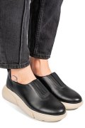 PANTOFI SPORT FEMEI PIELE NATURALA NEGRI TALPA BEJ 2002L
