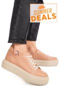 PANTOFI SPORT NUDE PIELE NATURALA 3S77030