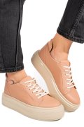 PANTOFI SPORT NUDE PIELE NATURALA 3S77030