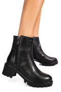 GHETE DAMA PIELE NATURALA NEGRE 7S77765