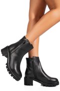 GHETE DAMA PIELE NATURALA NEGRE 7S77765
