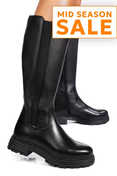 Cizme negre piele naturala bb254206