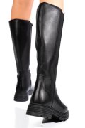 CIZME NEGRE PIELE NATURALA BB254206