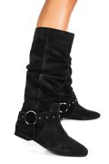 CIZME NEGRE PIELE NATURALA INTOARSA 9S77377