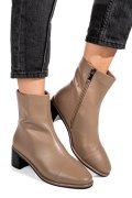 BOTINE KHAKI PIELE NATURALA SS77N5016