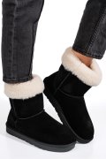 CIZME NEGRE PIELE NATURALA 1S77221