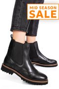 GHETE NEGRE PIELE NATURALA 1S773024