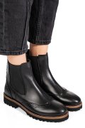 GHETE NEGRE PIELE NATURALA 1S773024