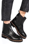 GHETE NEGRE PIELE NATURALA 1S773024