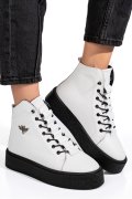 GHETE ALBE PIELE NATURALA 6S7766