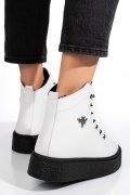 GHETE ALBE PIELE NATURALA 6S7766