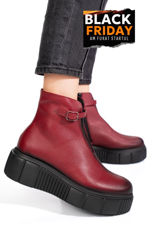 Ghete visinii piele naturala 4s77301