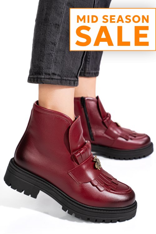 Ghete visinii piele naturala 3s7702