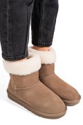 CIZME TAUPE PIELE NATURALA 1S77221
