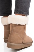 CIZME TAUPE PIELE NATURALA 1S77221