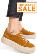 PANTOFI SPORT DAMA PIELE NATURALA INTOARSA MARO 3S77001