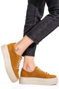 PANTOFI SPORT DAMA PIELE NATURALA INTOARSA MARO 3S77001
