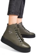 GHETE KHAKI PIELE NATURALA 6S7766