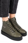 GHETE KHAKI PIELE NATURALA 6S7766