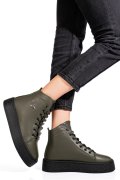 GHETE KHAKI PIELE NATURALA 6S7766