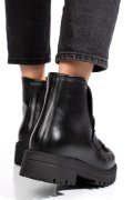 GHETE NEGRE PIELE NATURALA 3S7702