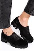 PANTOFI NEGRI PIELE NATURALA INTOARSA 2S77035B