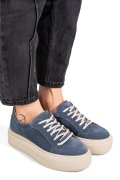 PANTOFI SPORT DAMA PIELE NATURALA INTOARSA ALBASTRI 3S77001