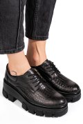 PANTOFI NEGRI CRO PIELE NATURALA 2S77085