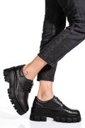 PANTOFI NEGRI CRO PIELE NATURALA 2S77085