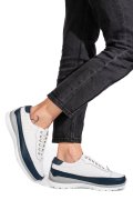 PANTOFI SPORT ALB BLEUMARIN PIELE NATURALA FSP0011801
