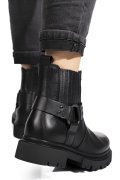 GHETE NEGRE PIELE NATURALA WH404H27
