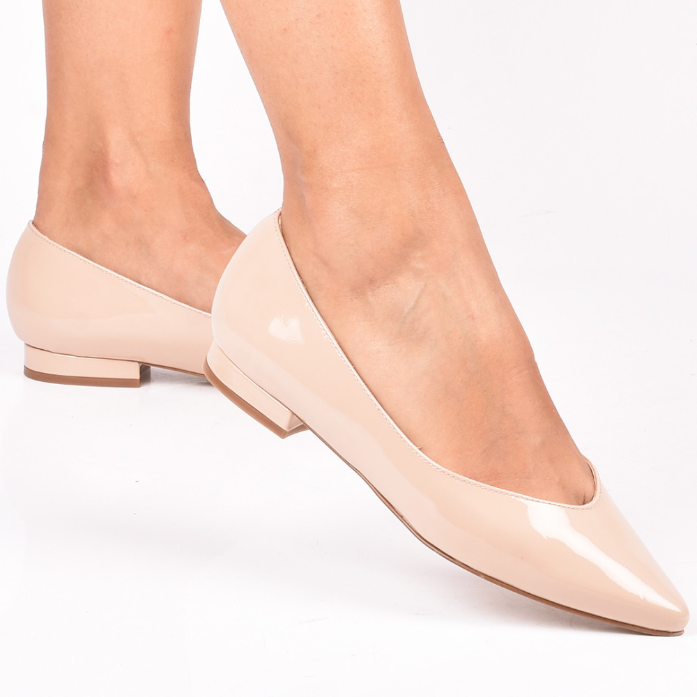 BALERINI NUDE PIELE NATURALA LACUITA 1S77180102